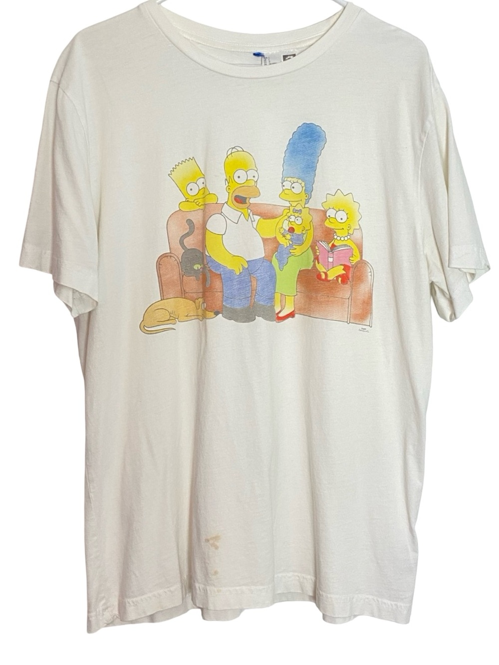 The Simpsons Cool Tee Tshirt Mens Unisex Size Large Retro Chest 21 Length 28